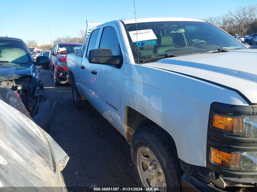 2014 CHEVROLET SILVERADO 1500 WORK TRUCK 1WT - 1GCRCPEC7EZ390365