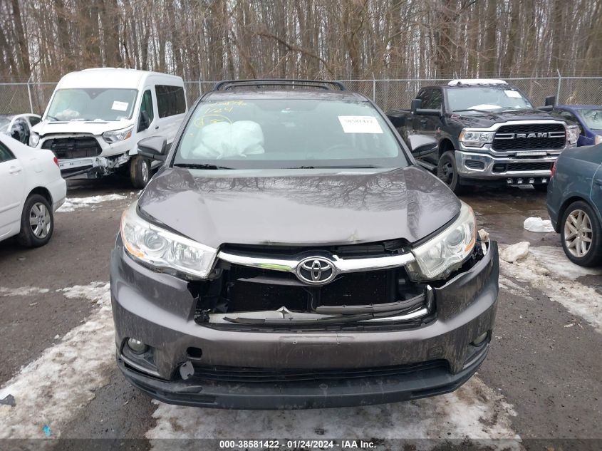 2014 TOYOTA HIGHLANDER LE/LE PLUS - 5TDBKRFH2ES054750