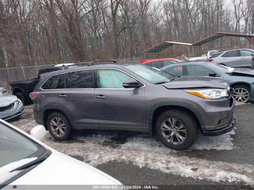 2014 TOYOTA HIGHLANDER LE/LE PLUS - 5TDBKRFH2ES054750