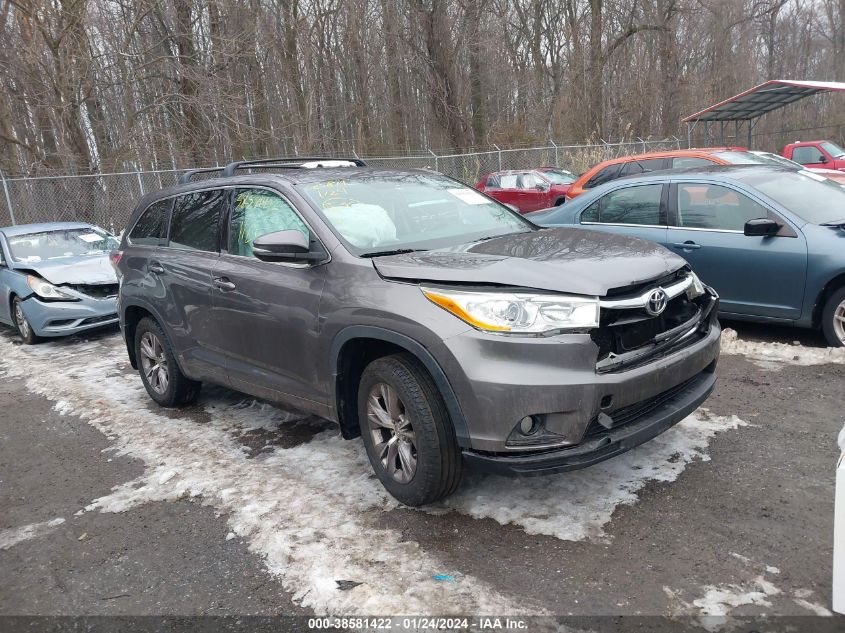 2014 TOYOTA HIGHLANDER LE/LE PLUS - 5TDBKRFH2ES054750