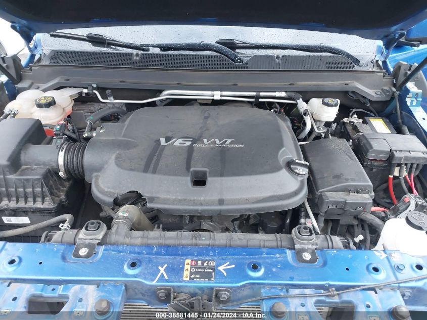 2020 CHEVROLET COLORADO 4WD  SHORT BOX Z71 - 1GCGTDEN8L1212645