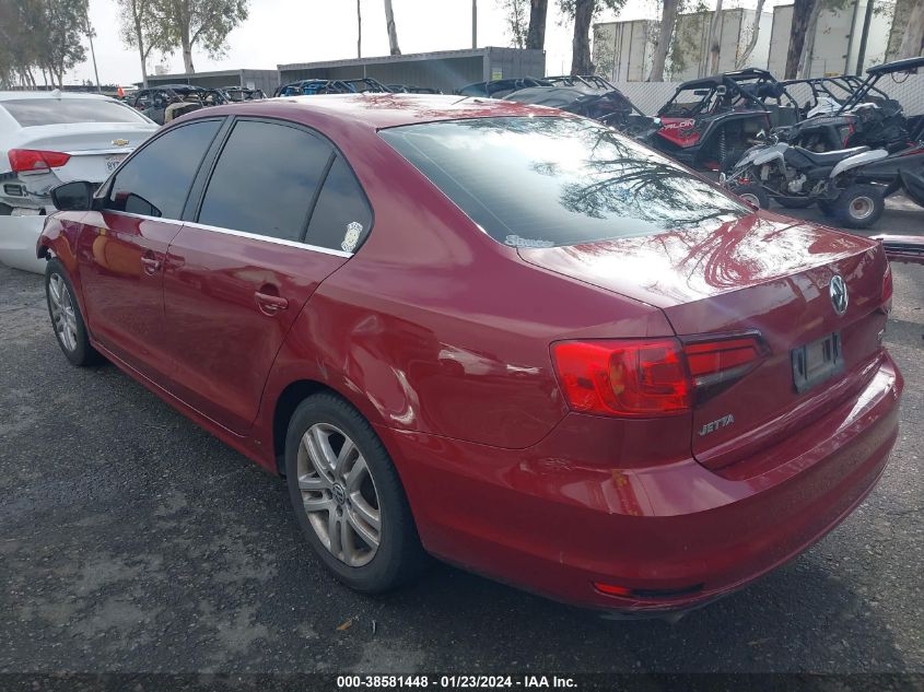 2017 VOLKSWAGEN JETTA 1.4T S - 3VW2B7AJ8HM283840