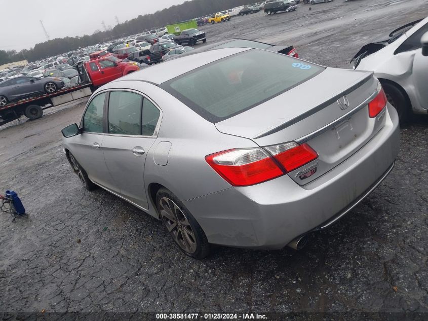2013 HONDA ACCORD SPORT - 1HGCR2F59DA185099