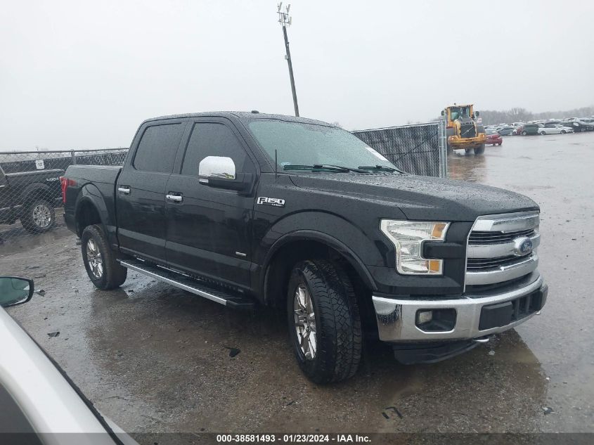 2016 FORD F-150 SUPERCREW - 1FTEW1EP5GKD87210