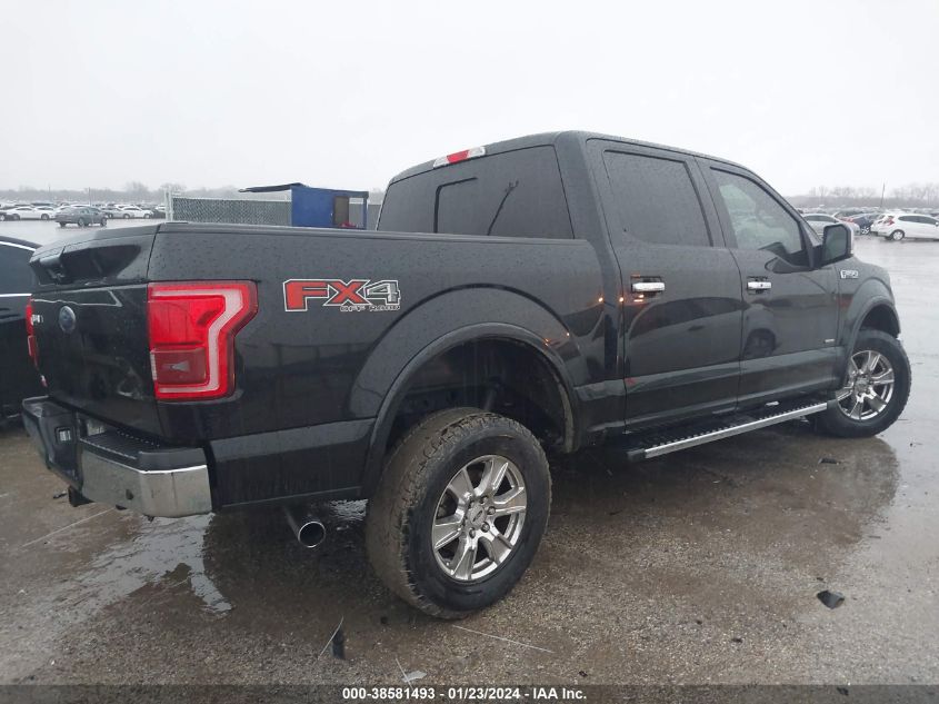 2016 FORD F-150 SUPERCREW - 1FTEW1EP5GKD87210