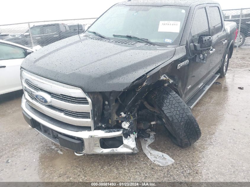 2016 FORD F-150 SUPERCREW - 1FTEW1EP5GKD87210