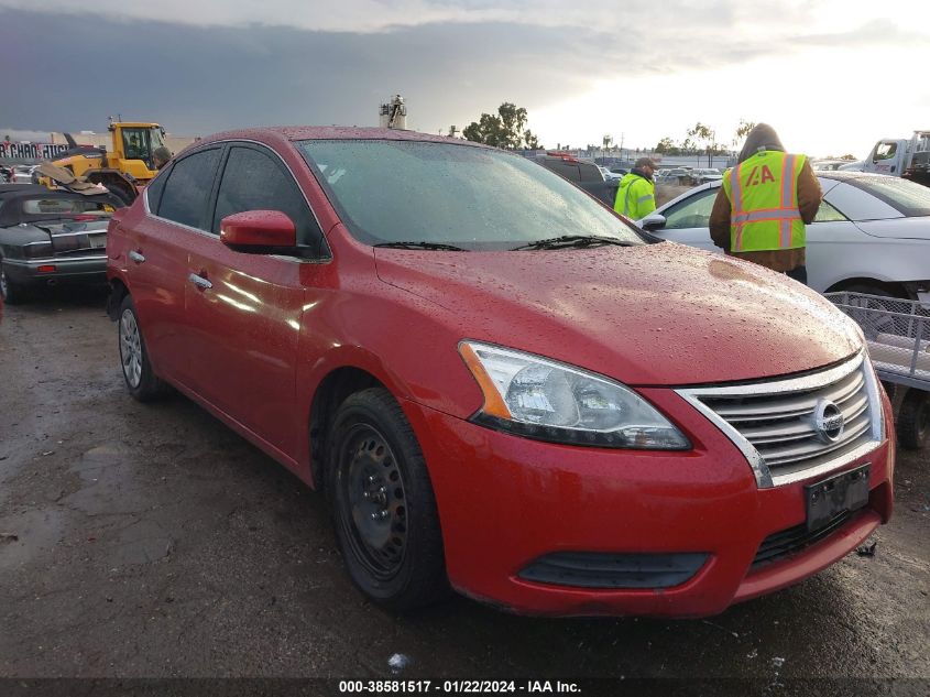 2014 NISSAN SENTRA SV - 3N1AB7AP1EY337733