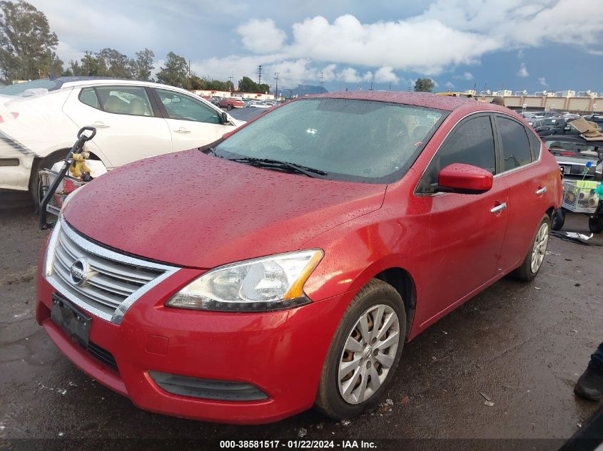 2014 NISSAN SENTRA SV - 3N1AB7AP1EY337733