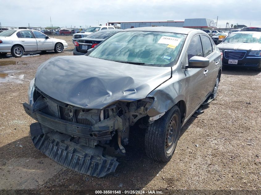 2015 NISSAN SENTRA S - 3N1AB7AP2FY381158