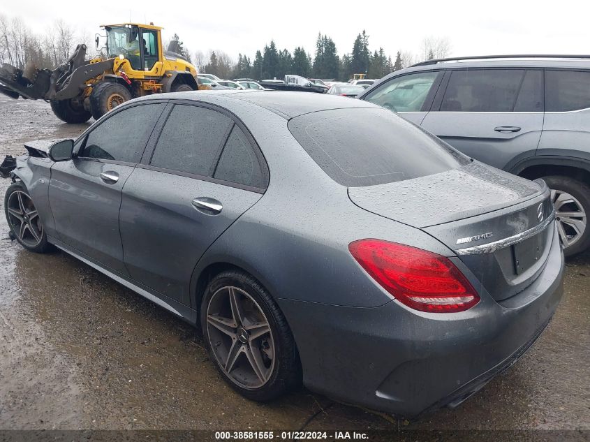 2017 MERCEDES-BENZ AMG C 43 4MATIC 55SWF6EB4HU231212