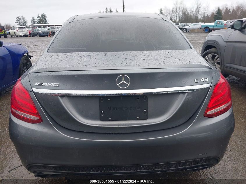 2017 MERCEDES-BENZ AMG C 43 4MATIC 55SWF6EB4HU231212