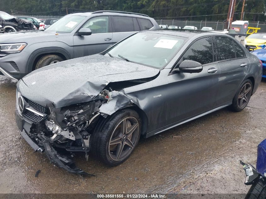2017 MERCEDES-BENZ AMG C 43 4MATIC 55SWF6EB4HU231212