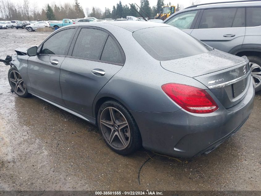 2017 MERCEDES-BENZ AMG C 43 4MATIC 55SWF6EB4HU231212
