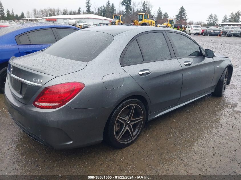 2017 MERCEDES-BENZ AMG C 43 4MATIC 55SWF6EB4HU231212