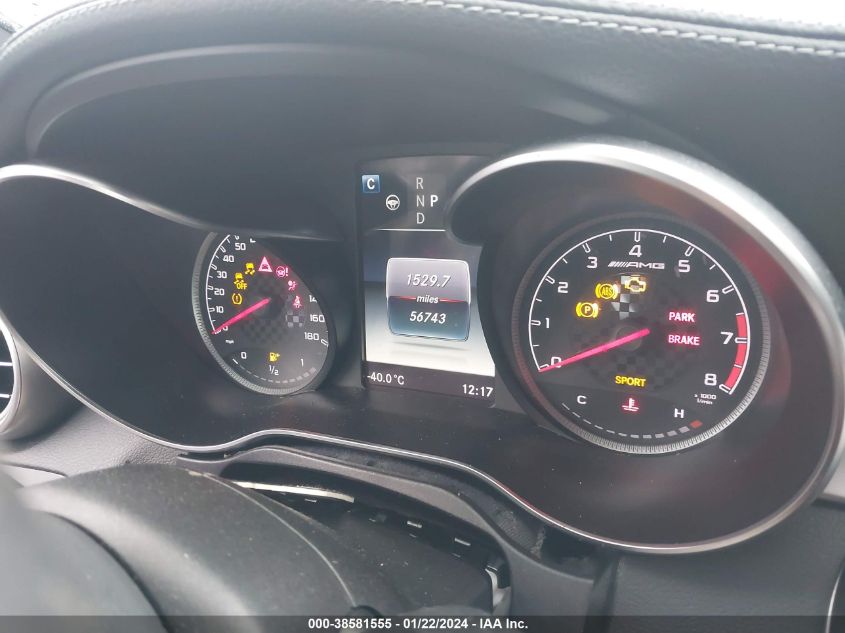 2017 MERCEDES-BENZ AMG C 43 4MATIC 55SWF6EB4HU231212