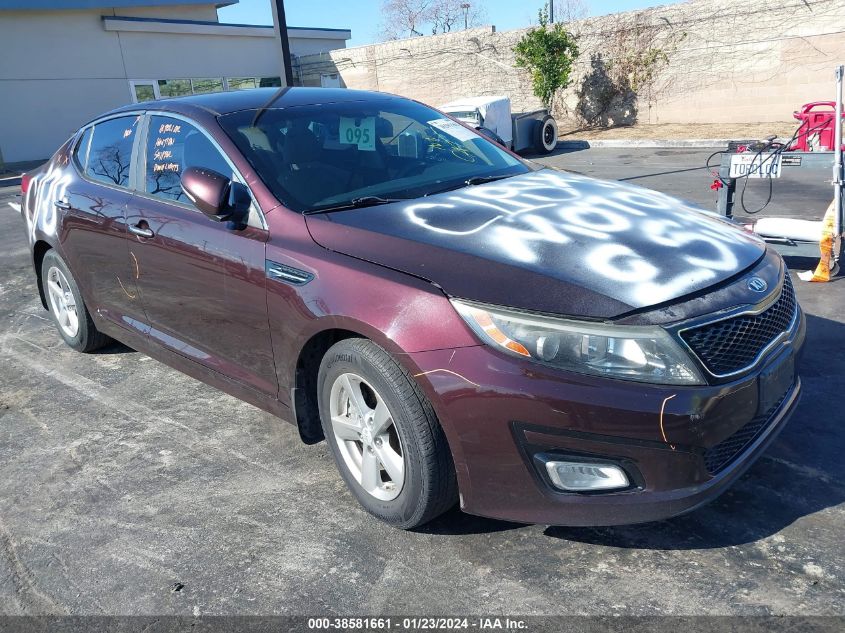 2015 KIA OPTIMA LX - 5XXGM4A76FG467727