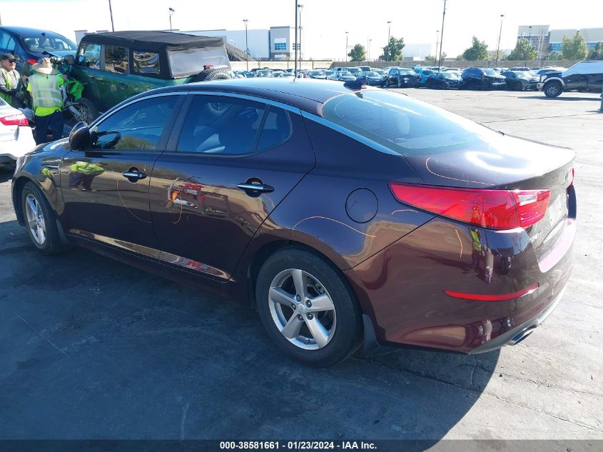 2015 KIA OPTIMA LX - 5XXGM4A76FG467727