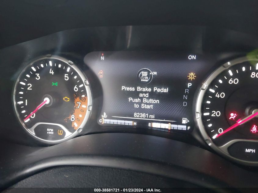 2018 JEEP RENEGADE TRAILHAWK - ZACCJBCB7JPH42572