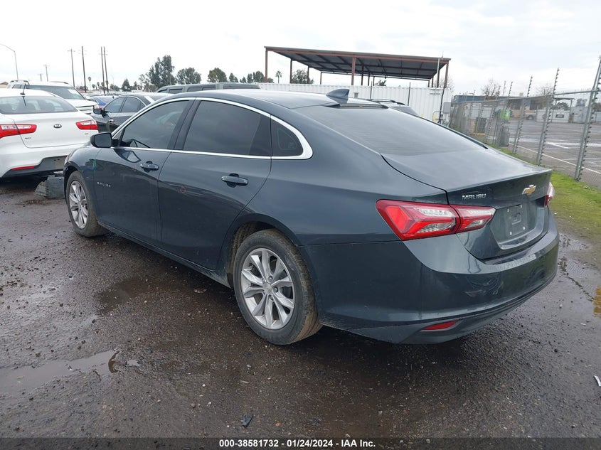 VIN 1G1ZD5ST1MF024643 2021 CHEVROLET MALIBU LT