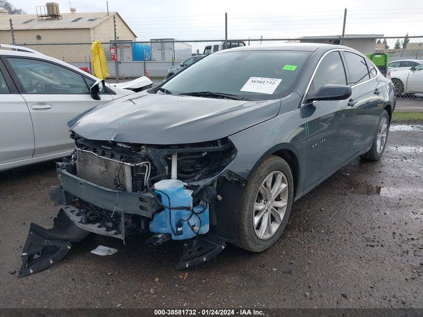 VIN 1G1ZD5ST1MF024643 2021 CHEVROLET MALIBU LT