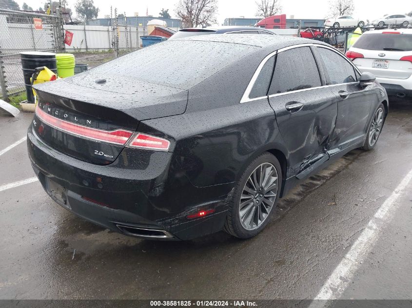 2014 LINCOLN MKZ - 3LN6L2G92ER822769