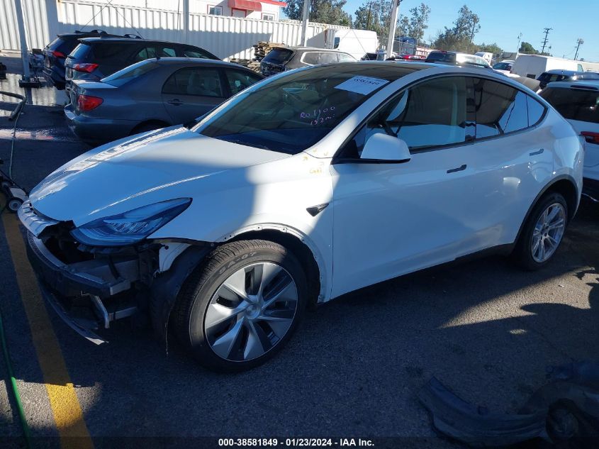 2021 TESLA MODEL Y - 5YJYGDEE4MF275744
