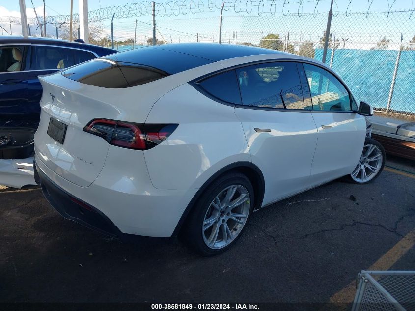 2021 TESLA MODEL Y - 5YJYGDEE4MF275744