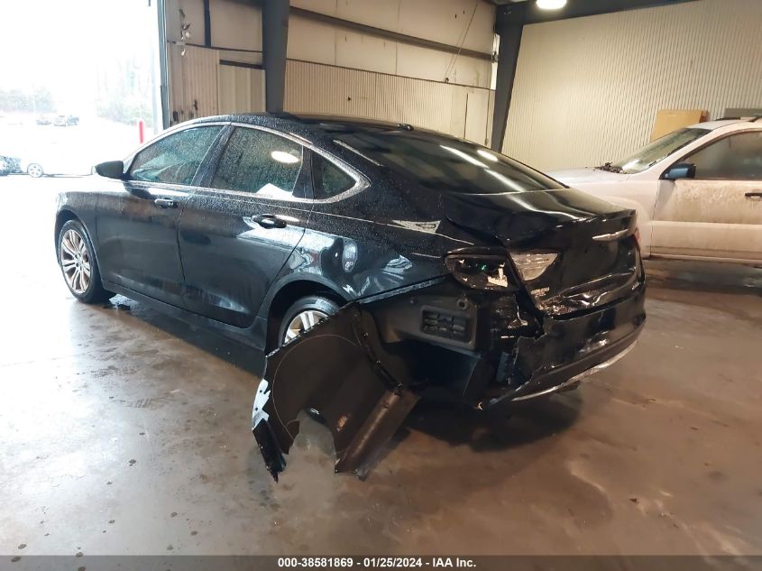 2015 CHRYSLER 200 LIMITED - 1C3CCCAB0FN534928
