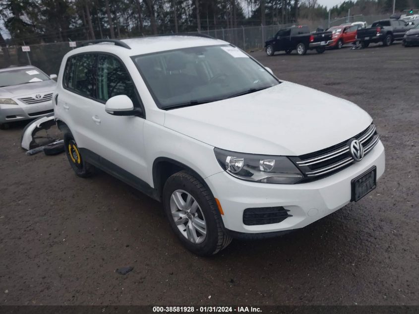 2017 VOLKSWAGEN TIGUAN S/LIMITED - WVGBV7AX4HK023615