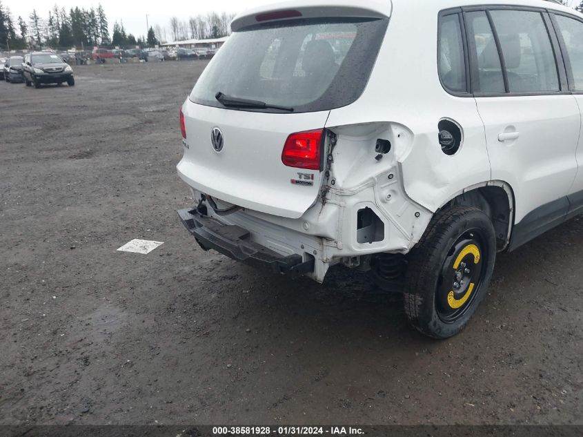 2017 VOLKSWAGEN TIGUAN S/LIMITED - WVGBV7AX4HK023615
