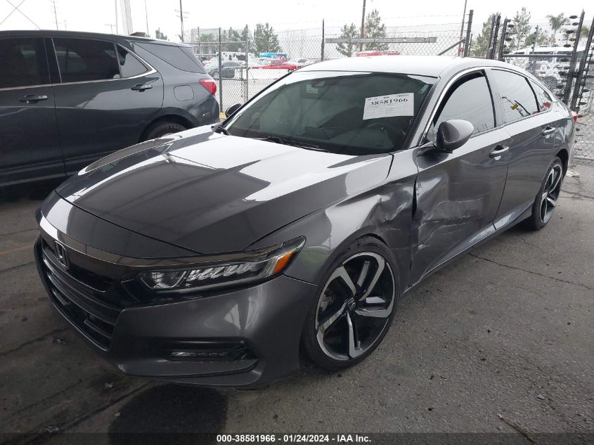 2018 HONDA ACCORD SPORT - 1HGCV1F3XJA156100