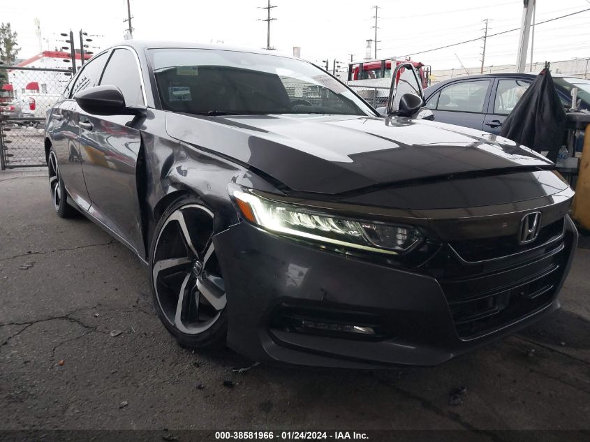 2018 HONDA ACCORD SPORT - 1HGCV1F3XJA156100