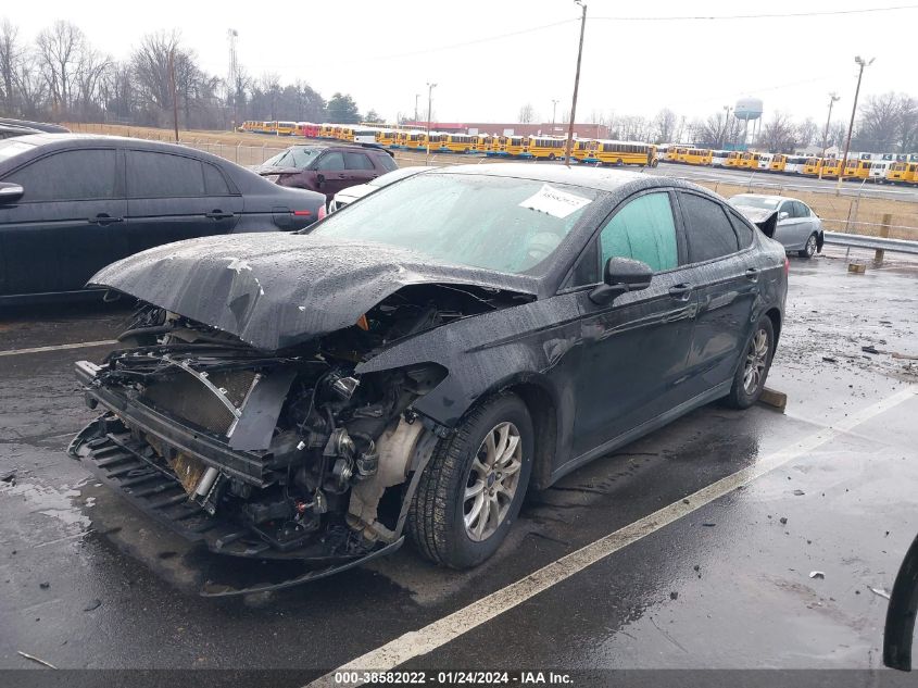 2016 FORD FUSION S - 1FA6P0G75G5101837