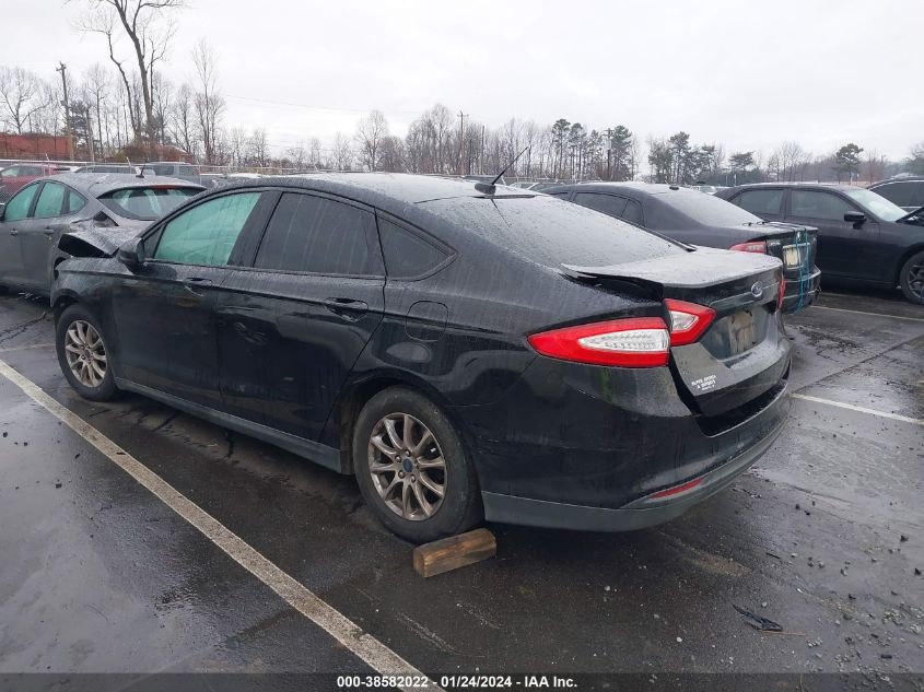 2016 FORD FUSION S - 1FA6P0G75G5101837