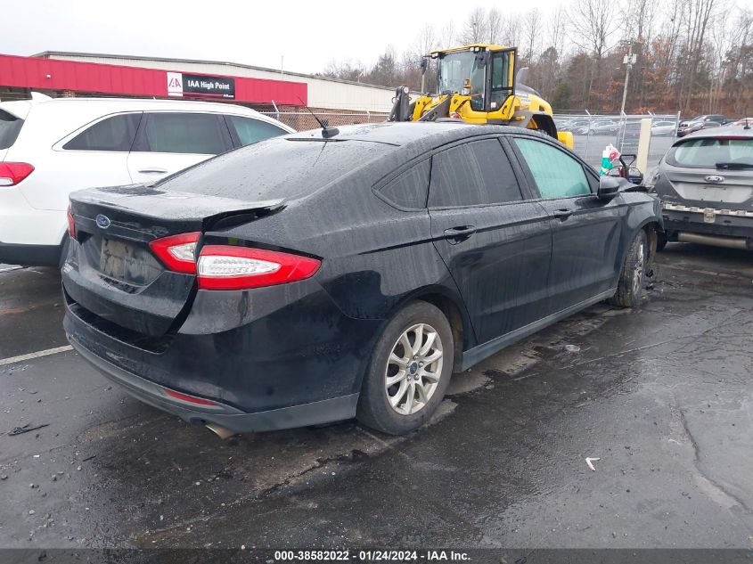 2016 FORD FUSION S - 1FA6P0G75G5101837