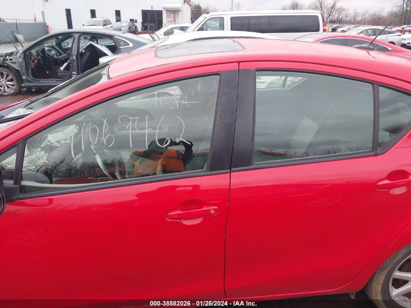 2014 TOYOTA PRIUS C ONE/THREE/TWO/FOUR - JTDKDTB37E1068206