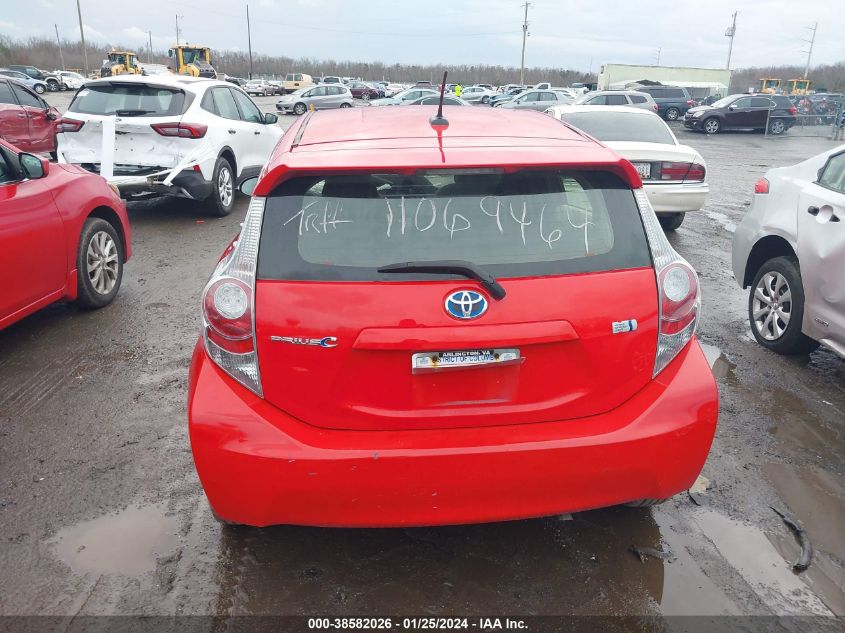 2014 TOYOTA PRIUS C ONE/THREE/TWO/FOUR - JTDKDTB37E1068206