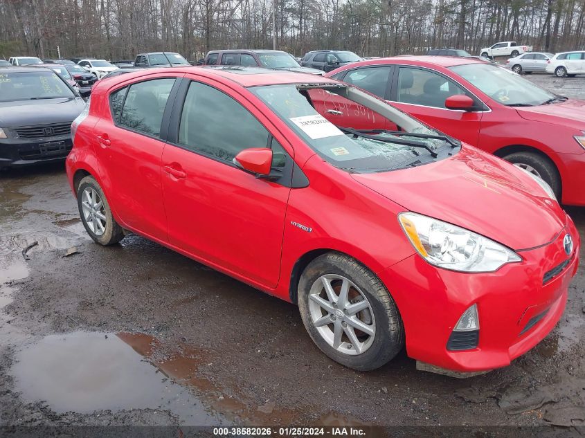2014 TOYOTA PRIUS C ONE/THREE/TWO/FOUR - JTDKDTB37E1068206