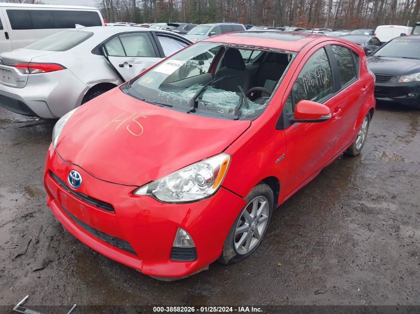 2014 TOYOTA PRIUS C ONE/THREE/TWO/FOUR - JTDKDTB37E1068206
