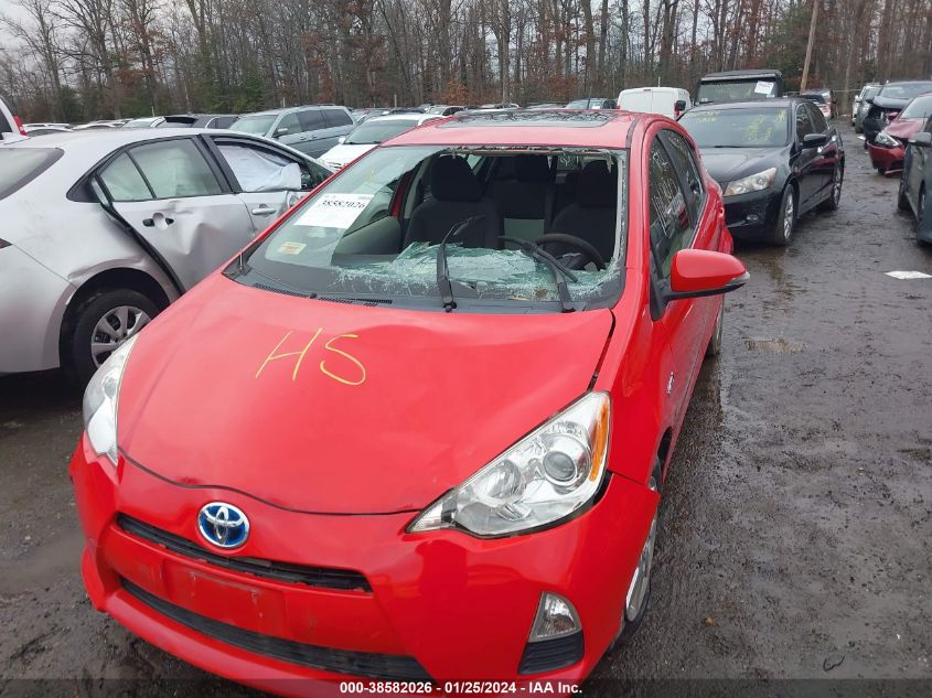 2014 TOYOTA PRIUS C ONE/THREE/TWO/FOUR - JTDKDTB37E1068206