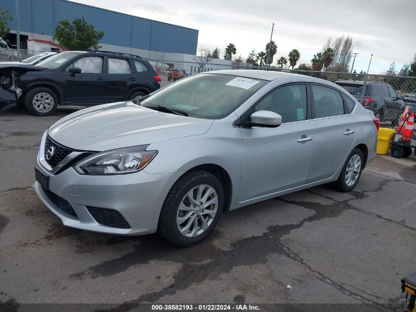 2019 NISSAN SENTRA SV - 3N1AB7AP8KY316406