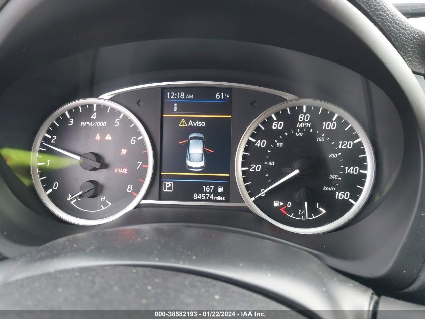 2019 NISSAN SENTRA SV - 3N1AB7AP8KY316406
