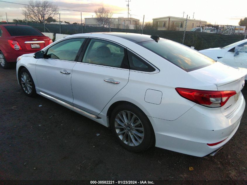 2015 HYUNDAI SONATA LIMITED - 5NPE34AF2FH105237