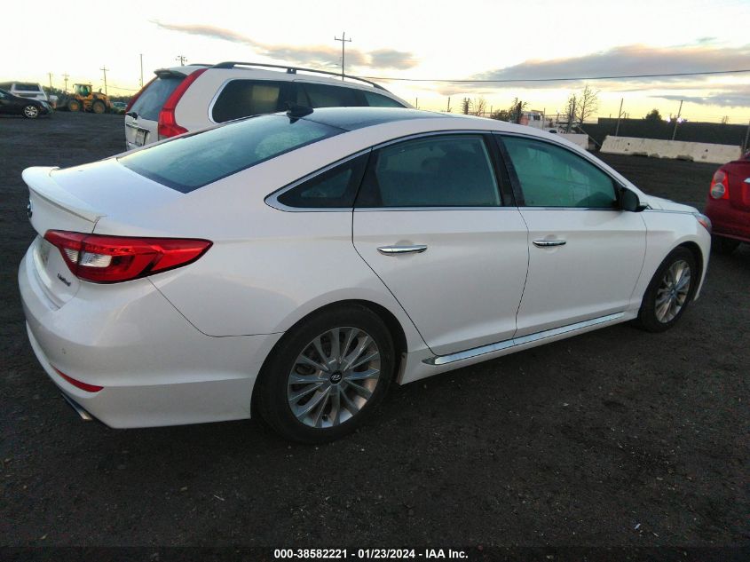 2015 HYUNDAI SONATA LIMITED - 5NPE34AF2FH105237