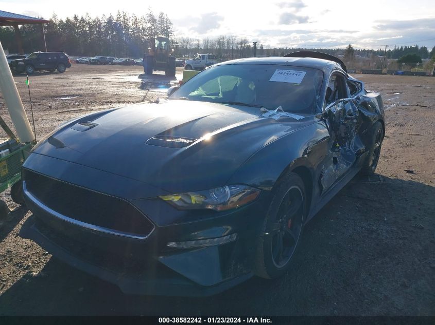 1FA6P8K04K5501292 2019 FORD MUSTANG, photo no. 2