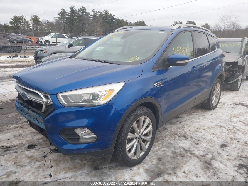 2017 FORD ESCAPE TITANIUM - 1FMCU9JD0HUD01679