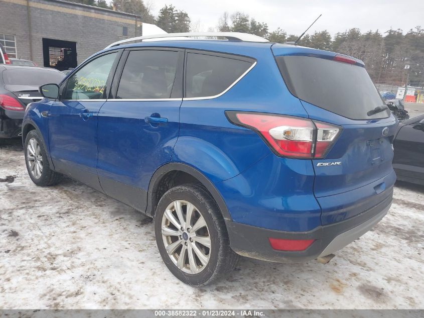 2017 FORD ESCAPE TITANIUM - 1FMCU9JD0HUD01679