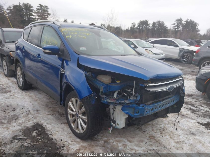 2017 FORD ESCAPE TITANIUM - 1FMCU9JD0HUD01679