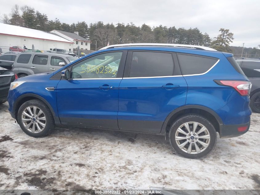 2017 FORD ESCAPE TITANIUM - 1FMCU9JD0HUD01679