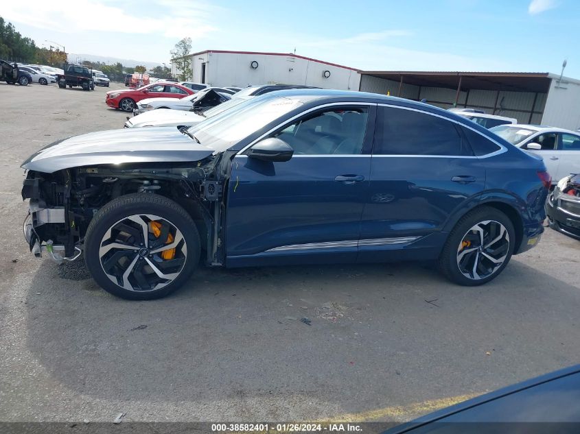 2020 AUDI E-TRON SPORTBACK SPORTBACK PRESTIGE WA13ABGE4LB032556